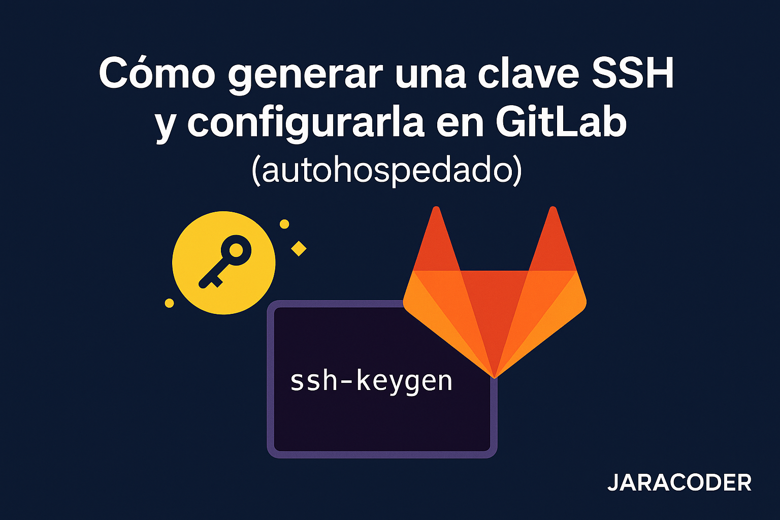 Cómo generar una llave SSH y configurarla en GitLab (autohospedado)