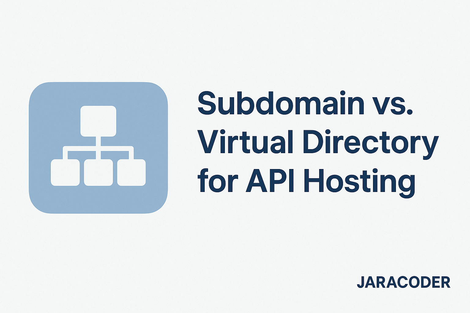 ¿Subdominio o directorio virtual para tu API? Ventajas, inconvenientes y recomendaciones