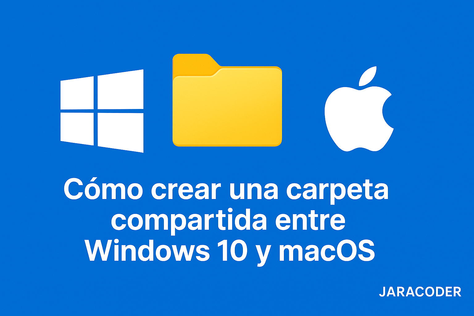 Cómo crear una carpeta compartida entre Windows 10 y macOS
